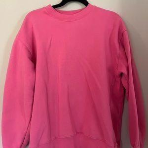 Aritzia Pink TNA Sweatshirt